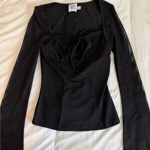 Princess Polly Black Top